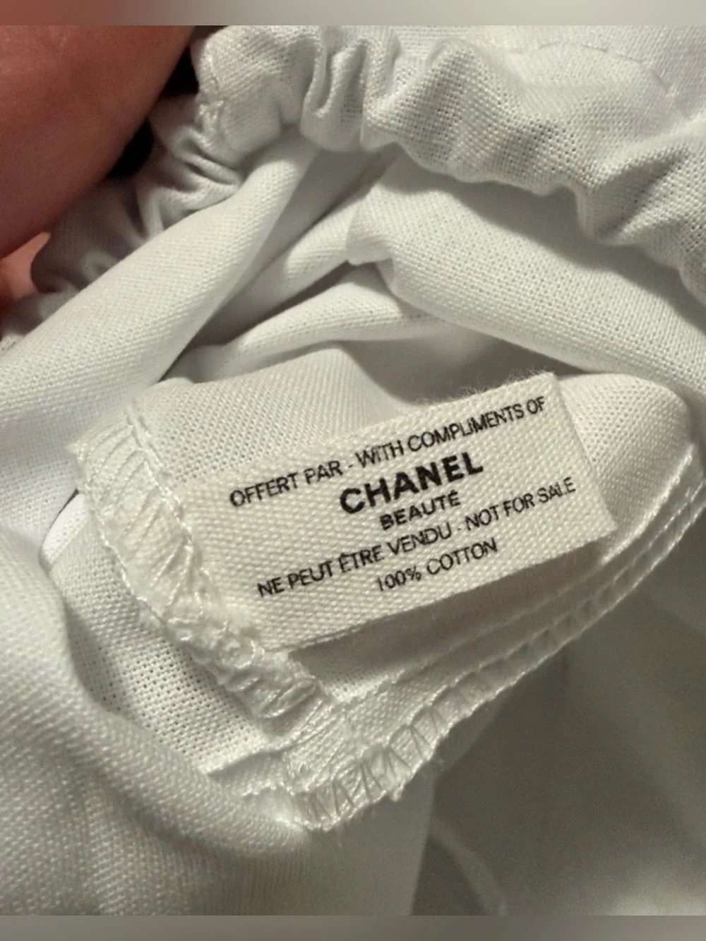 CHANEL Cosmetic Dust Bag